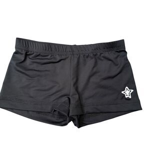 GK Stars Elite Sportswear dance gymnastics athletic shorts adults size AXS NWT